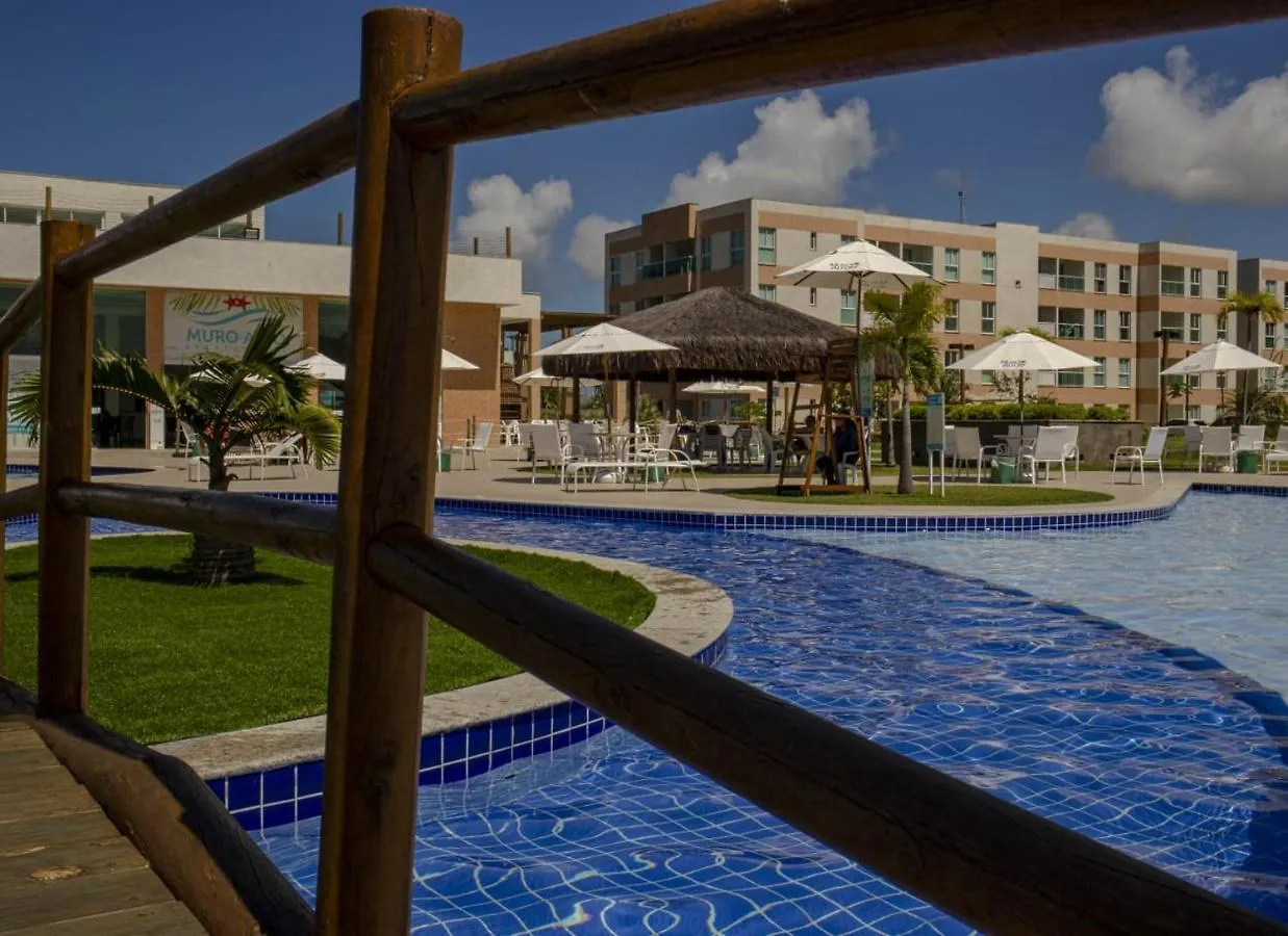 Flat Terreo Muro Alto Condominio Clube Com Sala Reversivel Para Segundo Quarto Pôrto das Galinhas Apartment