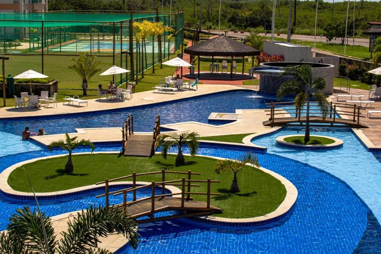 Flat Terreo Muro Alto Condominio Clube Com Sala Reversivel Para Segundo Quarto Pôrto das Galinhas Brasilien